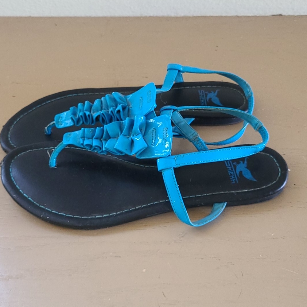 Blue Sandals - Picture 2 of 3